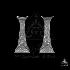 گلدان نقره قلم تبریز