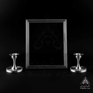 آینه و شمعدان ساده